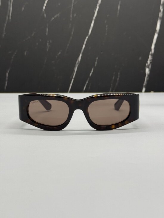 NEW GUCCI GG1664S 004 SUNGLASSES HAVANA WOMEN EYEWEAR main image 7